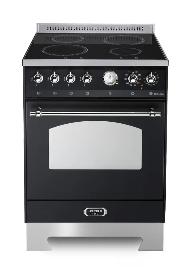 Lofra - Dolce Vita 60 cm (1 ovn) (Svart/Krom) Induksjon