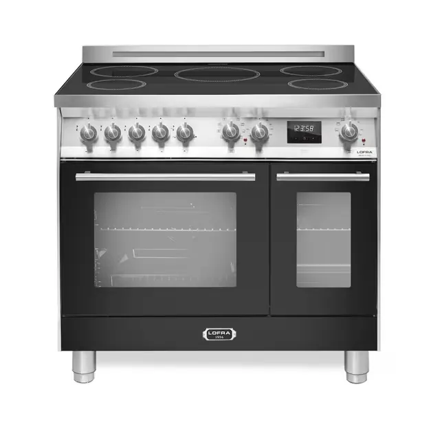 Lofra Venezia 63305418 komfyr (90 cm, 2 ovner, Svart, Induksjon)
