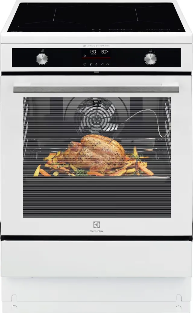 Electrolux 600 Induksjonskomfyr LKI66891NW (60cm)